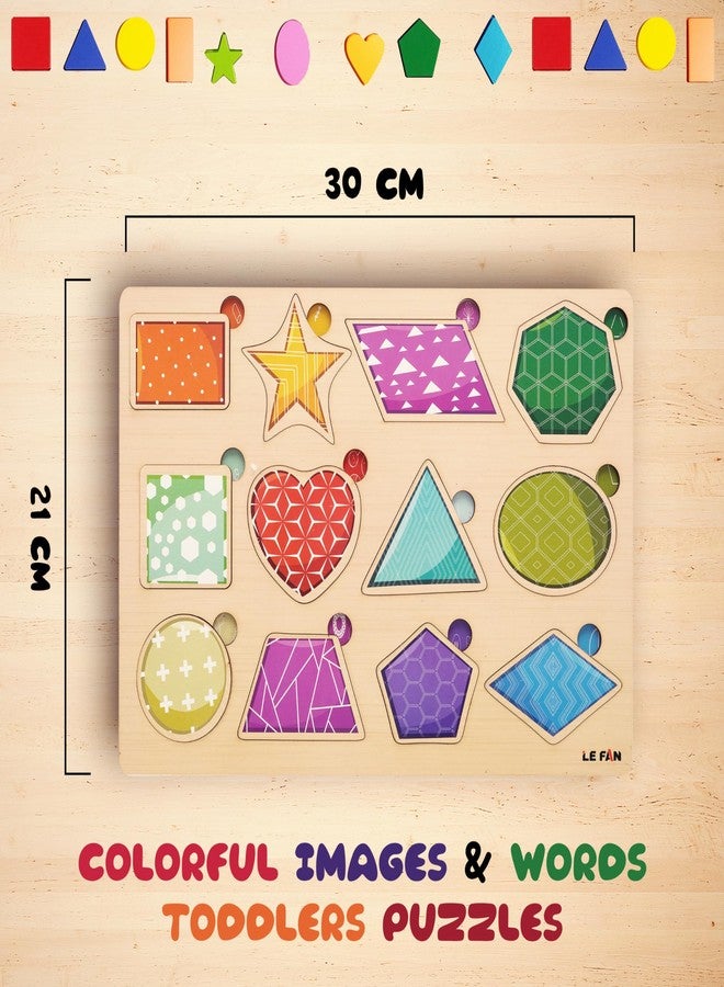 Lefan Shape and Color Puzzle: Engaging Educational Toy for Kids - Promotes Creativity and Cognitive Development Puzzle - Image 2